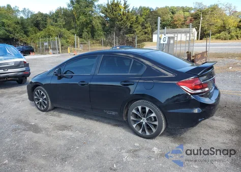 2013 Honda Civic Si from USA, damaged, VIN 2HGFB6E5XDH708643